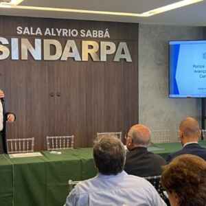 Presidente da Amport, Flávio Acatauassú, participa do evento Diálogos Hidroviáveis