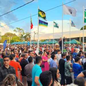 ‘Retomada para celebrar a história, divertir e gerar negócios’, celebra o governador Clécio Luís na inauguração da Central da Expofeira, em Macapá