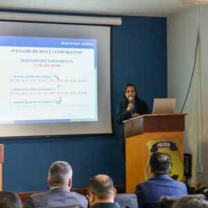 Agentes de segurança participam de workshop sobre bancos de dados forenses