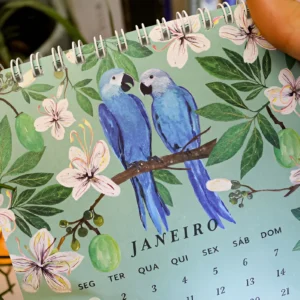 WWF lança agendas e calendários com ilustrações da biodiversidade