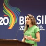 Pobreza precisa ser combatida com estabilidade da economia, diz embaixadora do G20