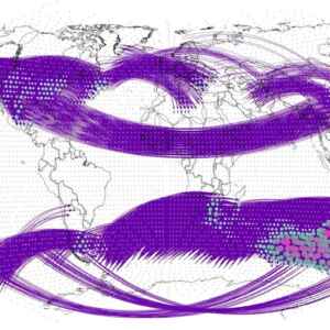 A análise da rede climática ajuda a identificar regiões com maior risco