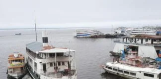 Rio Negro está quase estagnado Rio Negro está quase estagnado