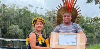 Governo Federal destina computadores a aldeias indígenas no Pará Governo Federal destina computadores a aldeias indígenas no Pará