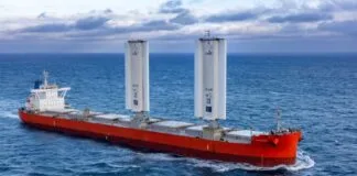 Cargill relata resultados da 1ª viagem do navio oceânico movido a energia eólica Cargill relata resultados da 1ª viagem do navio oceânico movido a energia eólica