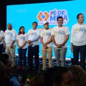CAIXA esteve presente em Belém no lançamento do Programa Pé-de-Meia