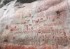 Artes rupestres na Serranía de la Lindosa, no norte da Amazônia colombiana - Divulgação/Universidade de Exeter
