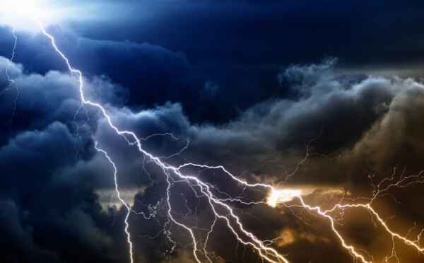 Intensidade de raios e prejuízos generalizados com o aquecimento global 2 raios