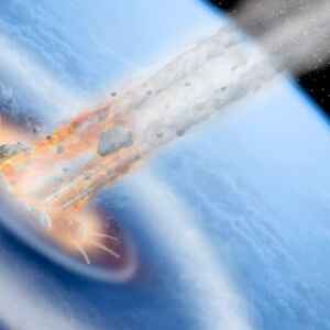 Influência do Impacto do asteroide na moldura dos Andes e da América América