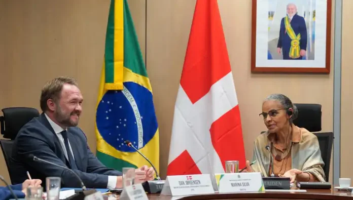 Ministra Marina Silva recebe ministro de Cooperação para o Desenvolvimento e Política Climática Global da Dinamarca, Dan Jørgensen