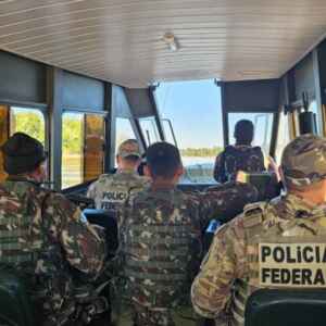 PF Inicia Atividades Ambientais no Centro de Comando e Controle no Amazonas comando