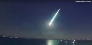 Vídeo do Meteoro que Ilumina Céu do Nordeste e Desperta Curiosidade meteoro