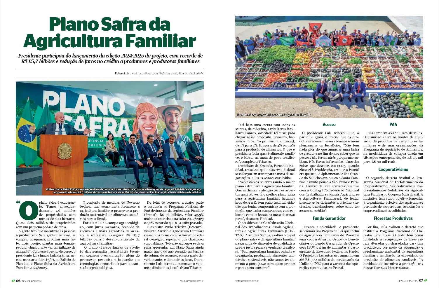 Plano Safra da Agricultura Familiar Semeando Esperança