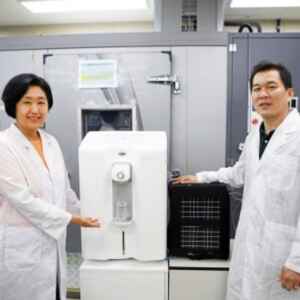 Sistema portátil que extrai água do ar é desenvolvido pela 1ª vez na Coreia água