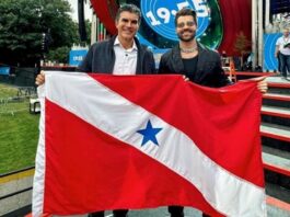 Governador Helder Barbalho discursa sobre a importância dos créditos de carbono para os povos da Amazônia em evento global