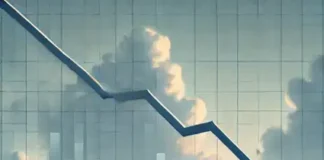 Gráfico mostrando a queda dos preços do petróleo Brent em setembro de 2024