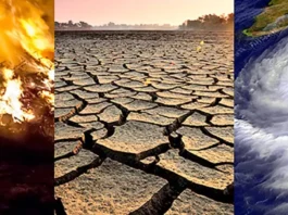 NASA mostrando os impactos das mudanças climáticas