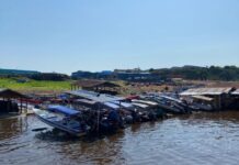 Nível do Rio Negro atinge estabilidade na capital do Amazonas negro