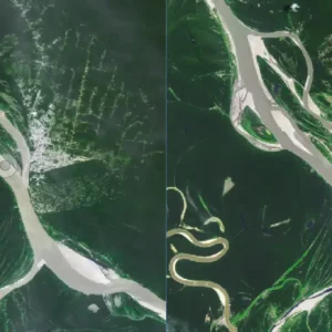 Seca intensa e generalizada na América do Sul Ver comparação das imagens