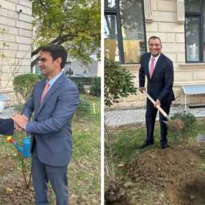 Ministro do Turismo traz do Azerbaijão para Belém árvore que simboliza a transição da COP29 para a COP30 COP