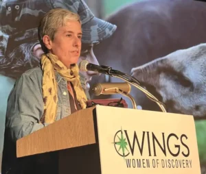 Patricia-Medici-agradecendo-a-premiacao-300x254 Agropalma reverencia Patrícia Medici – liderança mundial de conservação da vida selvagem, e reafirma seu compromisso com a valorização das mulheres