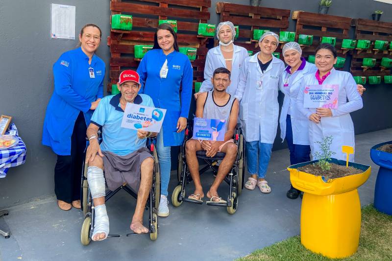 HRPC Realiza Ação em Alusão ao Dia Mundial do Diabetes junto a Usuários