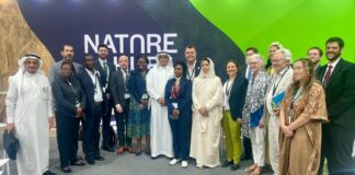 diretamente da COP16, na Arábia Saudita, nosso presidente, Kleytton Morais, representou a FundaçãoBB em uma mesa redonda organizada pela COP16 Presidency’s Riyadh Action Agenda for Finance