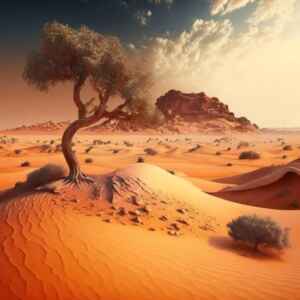 Impactos drásticos se a maior parte do planeta se transformar em deserto planeta