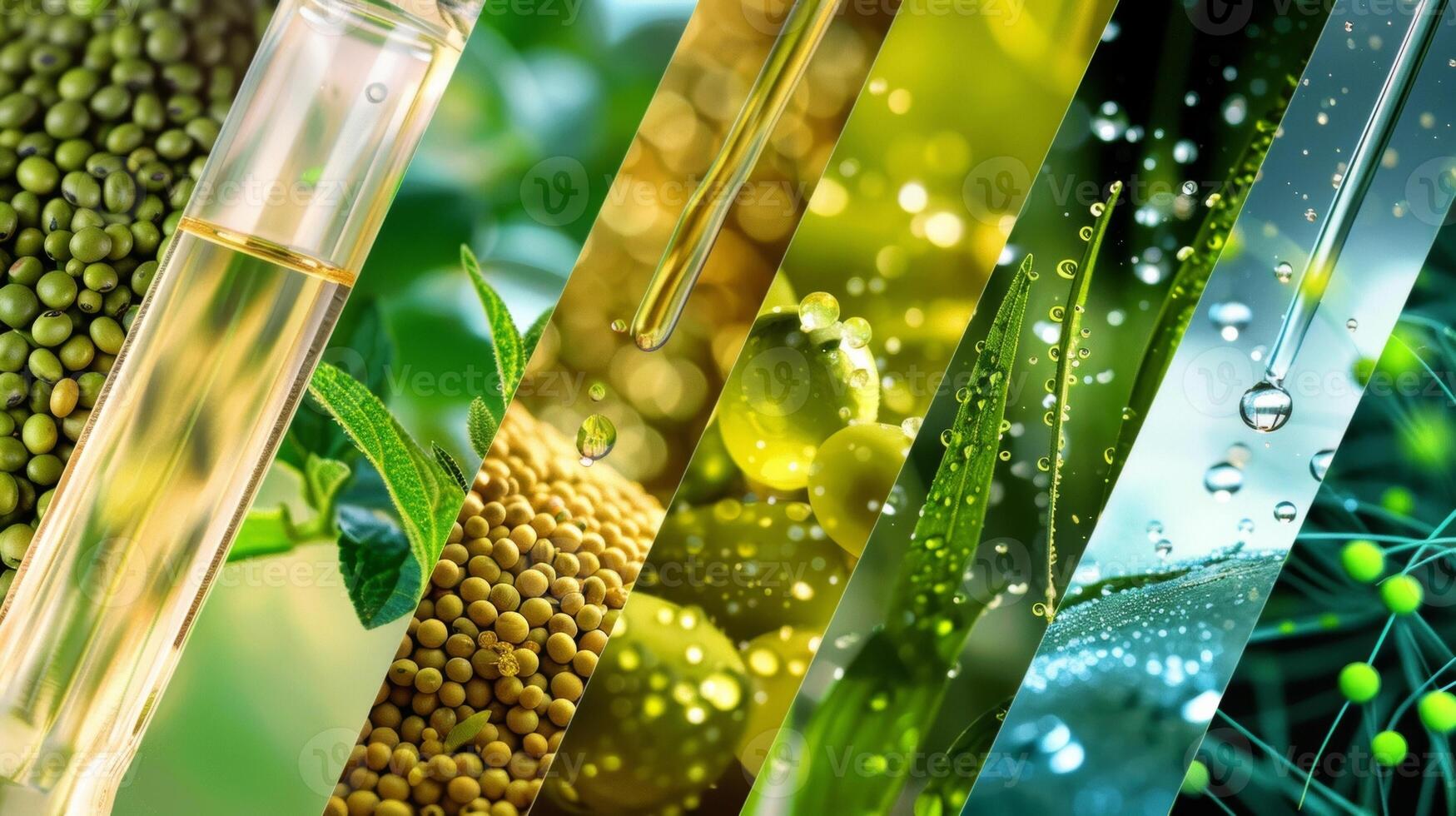 46082466 uma colagem do diferente tipos do biocombustiveis incluindos do seus fontes tal como soja cana de acucar e algas foto Copia