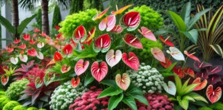 8 curiosidades sobre o Antúrio, planta tropical clássica para paisagismo