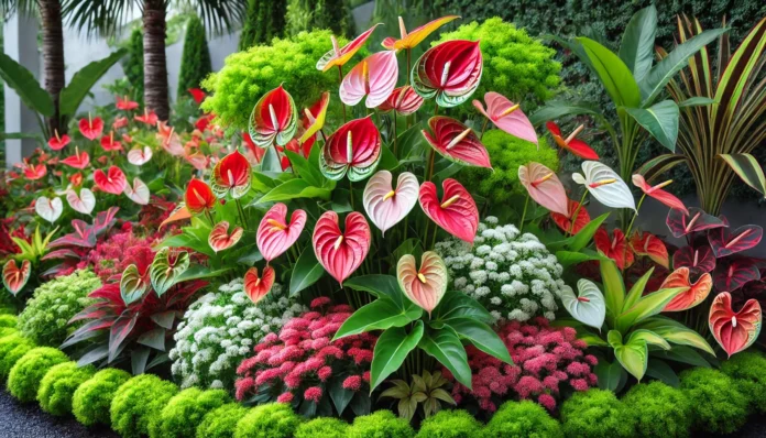 8 curiosidades sobre o Antúrio, planta tropical clássica para paisagismo