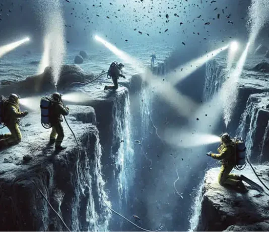 A Terra está se abrindo no fundo do Oceano Pacífico