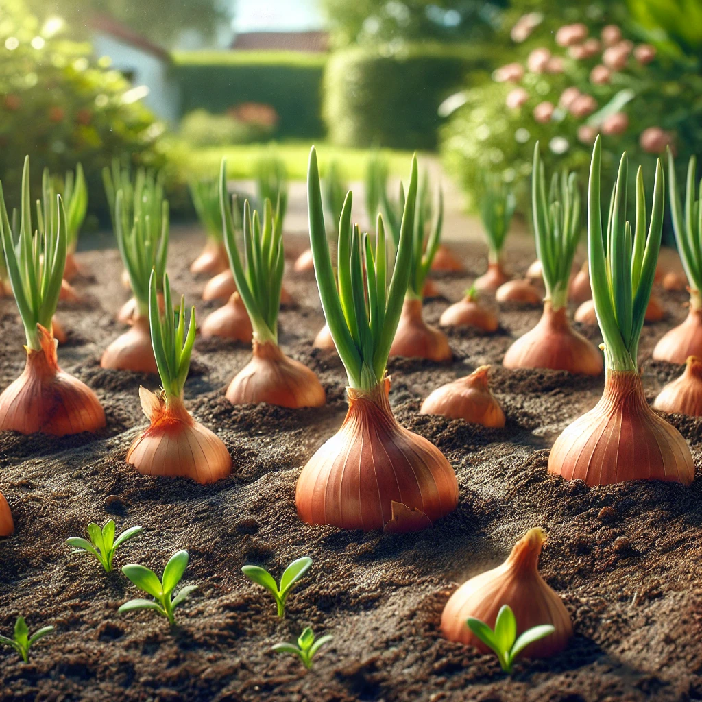 Como plantar cebola no quintal de casa com colheita garantida