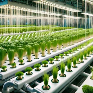 Fazendas Verticais Revolucionam Produção de Arroz com 90% de Economia de Água