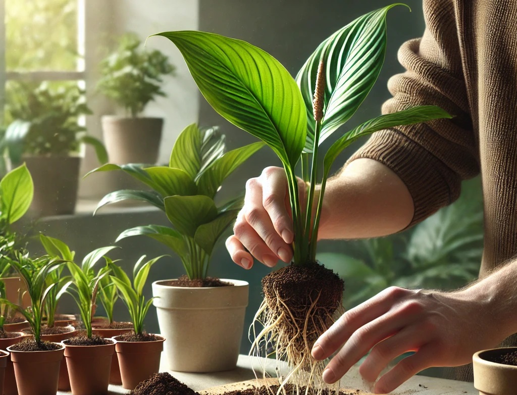 Fazendo mudas de Lírio-da-Paz: 5 dicas para propagar a planta de forma correta