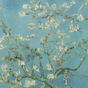 Arte e ciência iluminam as mesmas proporções sutis nos galhos das árvores Os galhos de árvores na arte ao longo da história seguem regras geométricas relacionadas à geometria fractal. 'Flor de amendoeira' de Vincent van Gogh. Museu Van Gogh, Amsterdã.