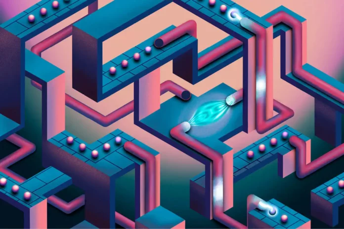 Teletransporte quântico: A transferência de informações quânticas por longas distâncias quase instantaneamente, usando emaranhamento. Foto: Universidade de Oxford