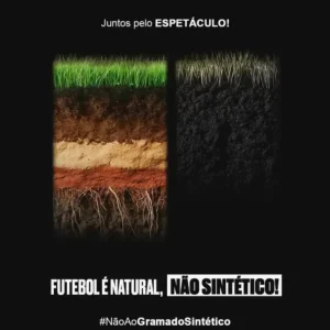 Jogadores de futebol profissional questionam dos impactos no uso de gramados sintéticos nos estádios campanha