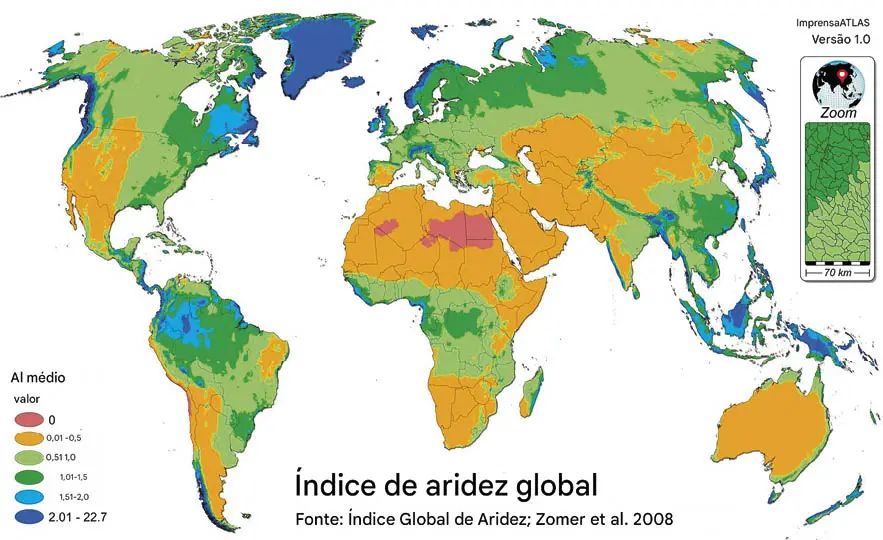 ndice de Aridez Global