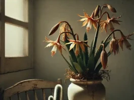 Suculenta Flor-de-maio com flores secando: 4 dicas para reviver a planta