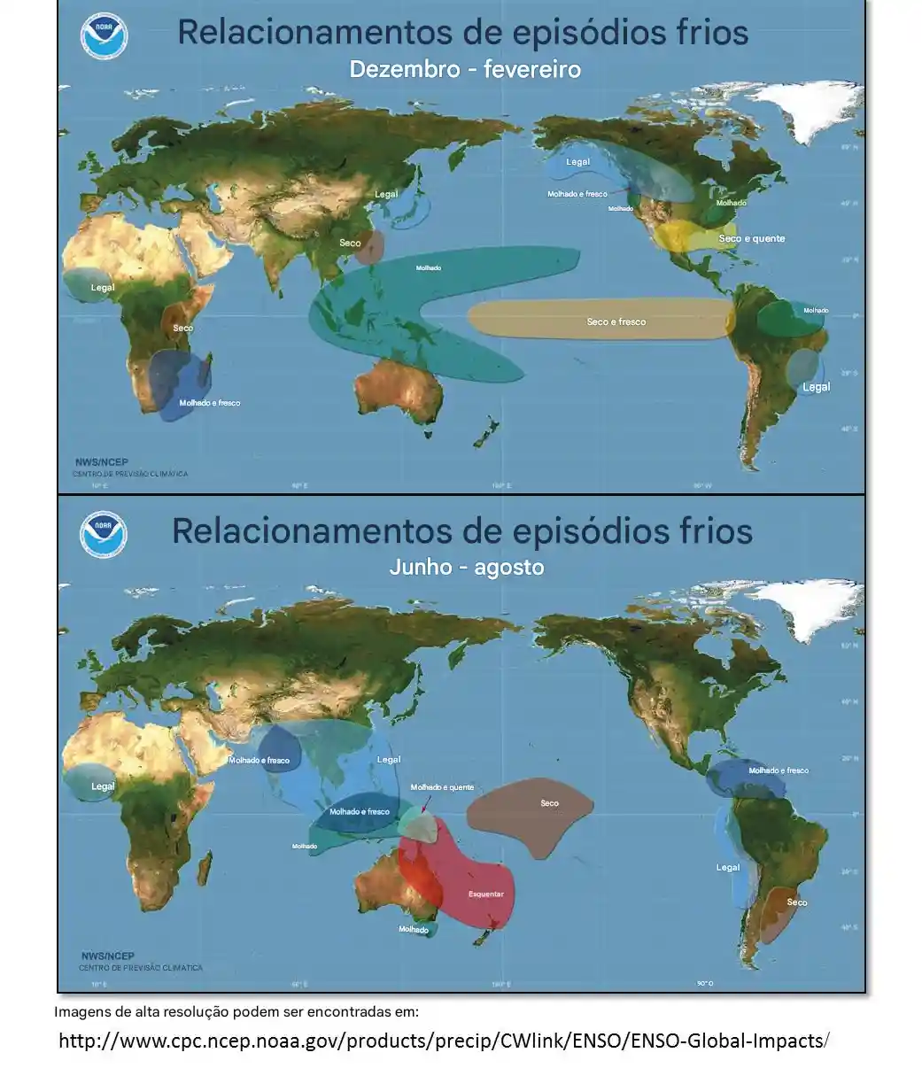 La Niña enfraquece e pode acabar nos próximos meses, diz OMM 3 La Niña