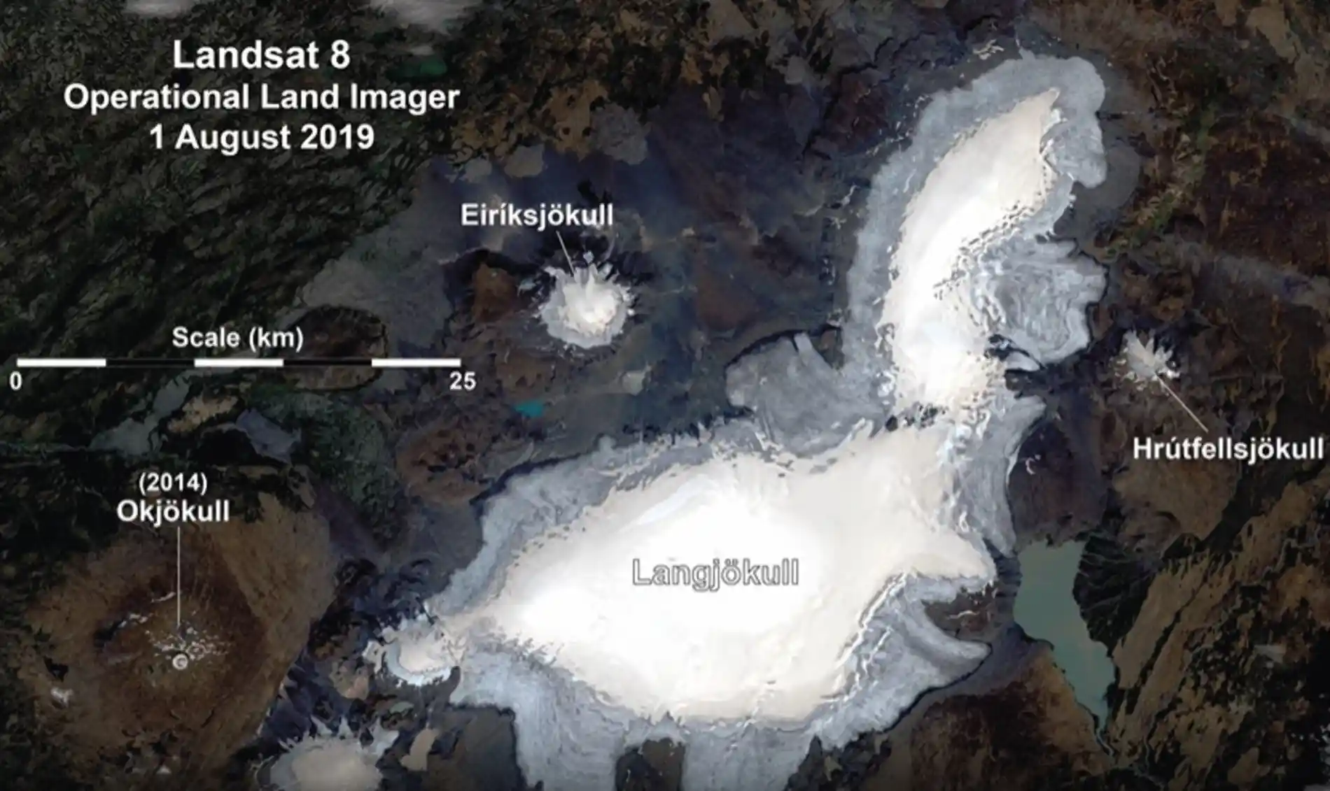 Fotos_de_sat_lite_de_1986_e_2019_mostram_como_a_ 1ª geleira declarada morta (uma geleira estagnada é uma geleira morta)