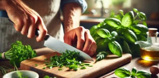 O jeito certo de cortar ervas aromáticas sem perder os óleos essenciais