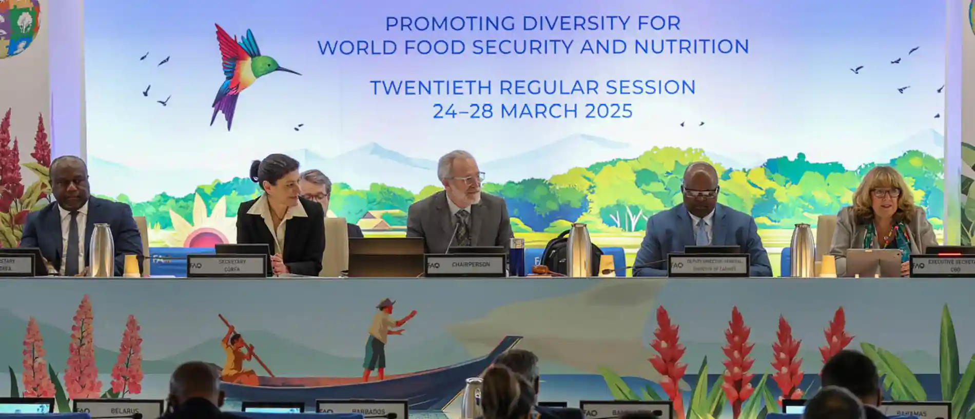 20ª Sessão da Comissão de Recursos Genéticos para a Alimentação e a Agricultura – CGRFA 5 Secret rio do ITPGRFA Kent Nnadozie