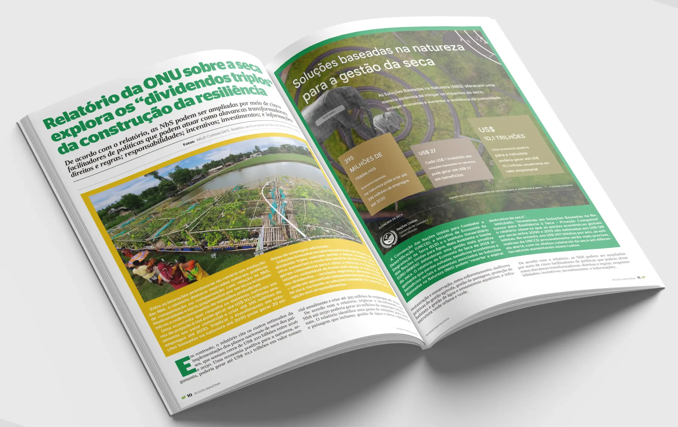 Edição de Março da Revista Amazônia