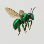 Insetos com superpoderes conheça os heróis da polinização amazônica Inseto ampliado em estilo 3D realista