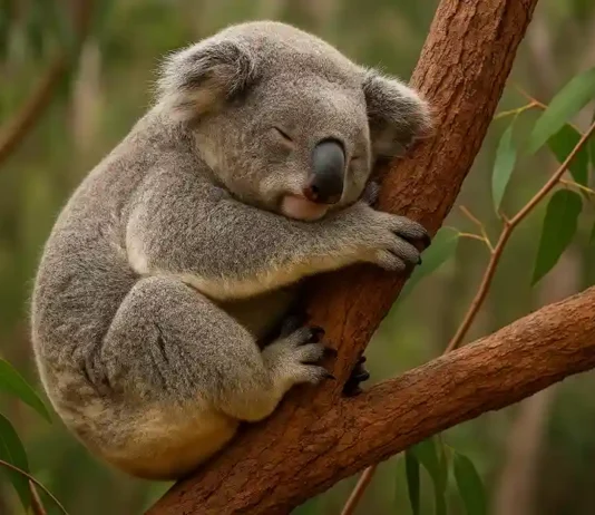 Coala dorme 22 horas por dia, e as outras passa comendo