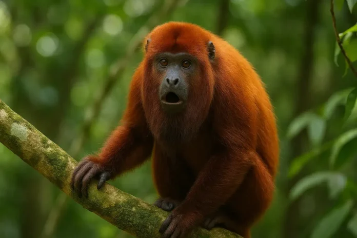Descubra por que o bugio-vermelho é conhecido como o alarme da floresta