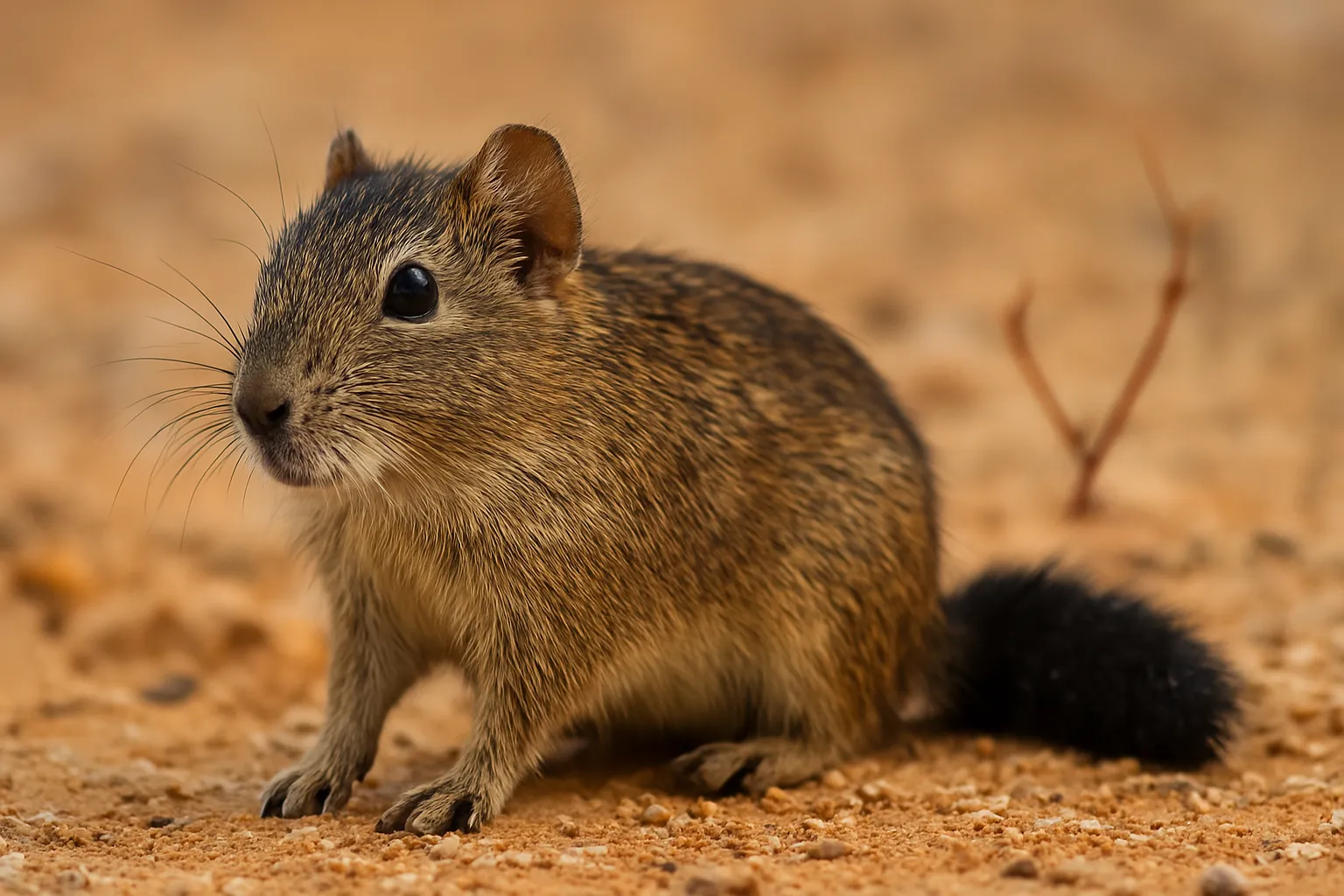 O rato-boiadeiro sobrevive à seca da caatinga sem beber água e armazena gordura na cauda.