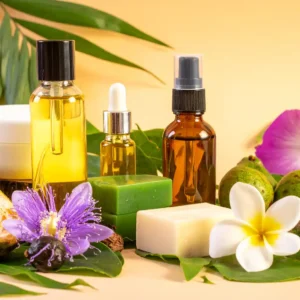 Cosméticos naturais da floresta para o Mundo